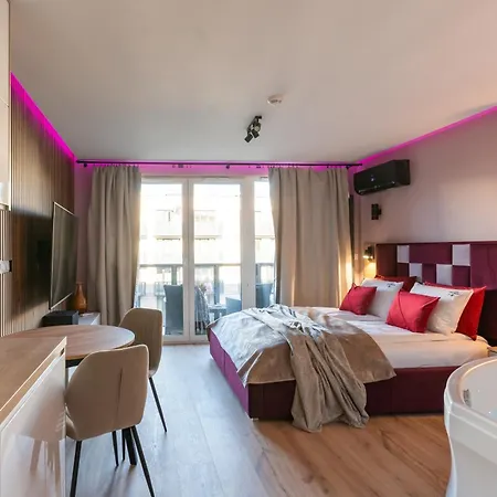 Portovo Private Jacuzzi & Ac By Lion Lejlighed